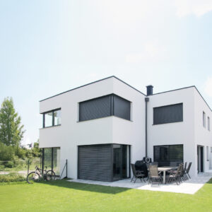 Completed – Rear Façade with Frameless Ribbon Windows | © THA 2024