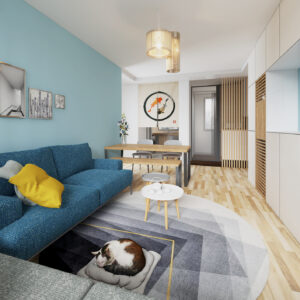WAWA Shanghai – Living Room Interior | © THA 2025
